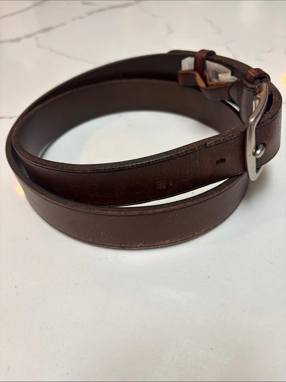 Coach Classic Brown Leather Belt 38